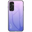 Защитный чехол Deexe Gradient Color для Samsung Galaxy A05s (A057) - Pink / Purple (340328PV)