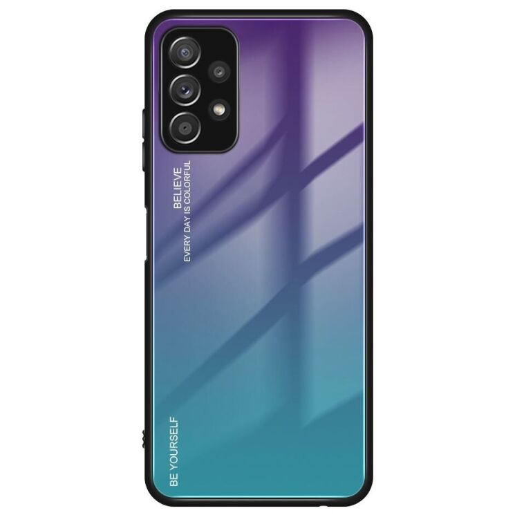 Защитный чехол Deexe Gradient Color для Samsung Galaxy A32 (А325) - Purple / Blue: фото 1 из 9