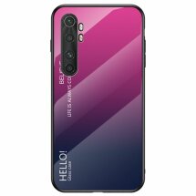 Захисний чохол Deexe Gradient Color для Xiaomi Mi Note 10 Lite - Rose / Dark Blue: фото 1 з 10