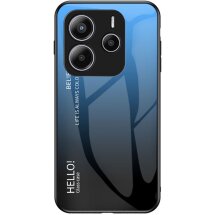 Защитный чехол Deexe Gradient Color для Xiaomi Redmi Note 14 5G - Blue / Black: фото 1 из 10