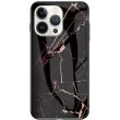 Защитный чехол Deexe Gradient Pattern для Apple iPhone 16 Pro Max - Black / Gold (360426BF)