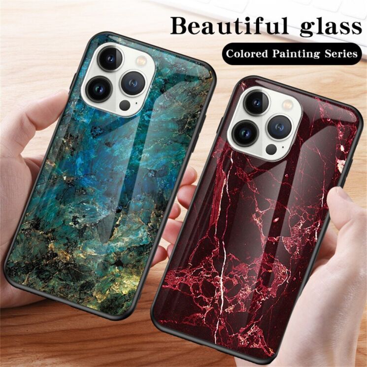 Защитный чехол Deexe Gradient Pattern для Apple iPhone 16 Pro Max - Black: фото 8 из 8