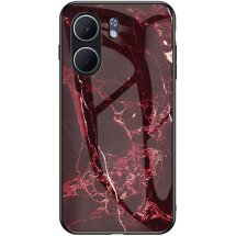 Захисний чохол Deexe Gradient Pattern для OPPO A5x - Red: фото 1 з 6