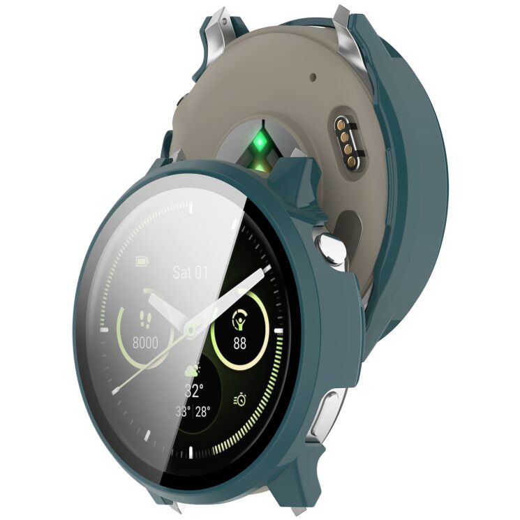 Захисний чохол Deexe Hard Frame для Garmin Venu 4 (45mm) - Green (362301G) Захисний чохол Deexe Hard Frame для Garmin Venu 4 (45mm) - Green: фото 6 з 7
