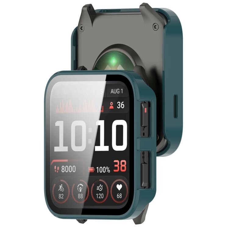 Захисний чохол Deexe Hard Frame для Garmin Venu X1 - Green (386203G) Захисний чохол Deexe Hard Frame для Garmin Venu X1 - Green: фото 2 з 3