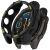 Защитный чехол Deexe Hollow Cover для Garmin Tactix 8 (47mm) - Black / Green: фото 1 из 7