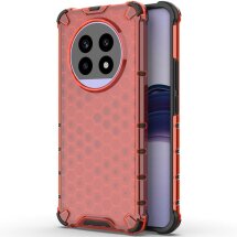 Защитный чехол Deexe Honeycomb Series для Realme 13 Pro / 13 Pro Plus - Red: фото 1 из 5