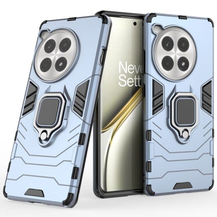 Защитный чехол Deexe Hybrid Case для OnePlus Ace 3 Pro - Blue: фото 1 из 6