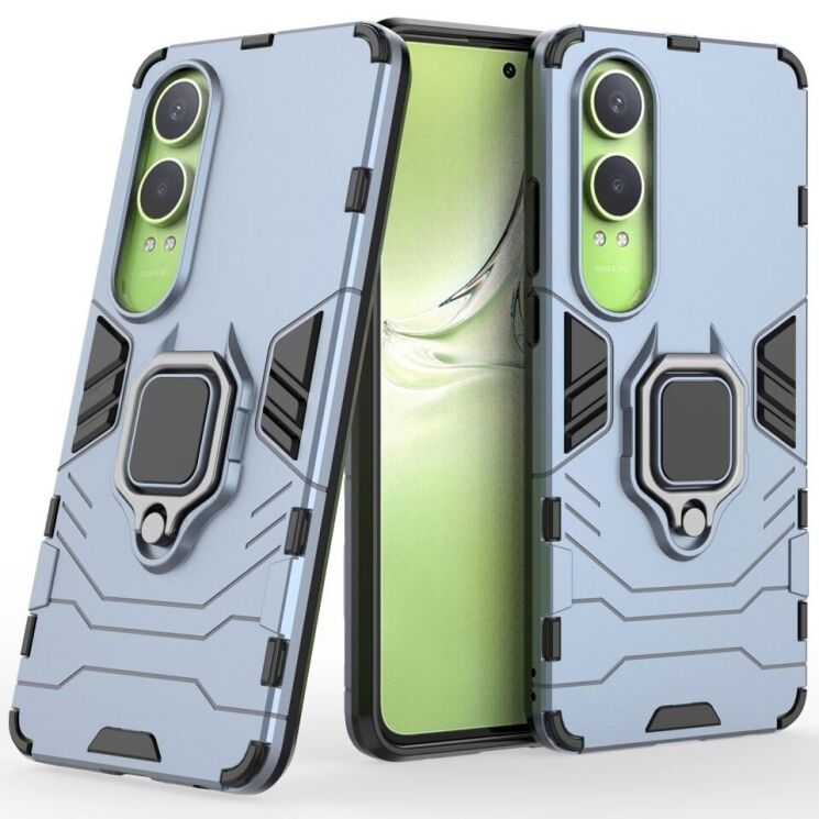 Защитный чехол Deexe Hybrid Case для OnePlus Nord CE 4 Lite - Blue: фото 1 из 6
