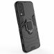 Защитный чехол Deexe Hybrid Case для VIVO Y20 (V2027) / Y12s - Black (268418B). Фото 2 из 11