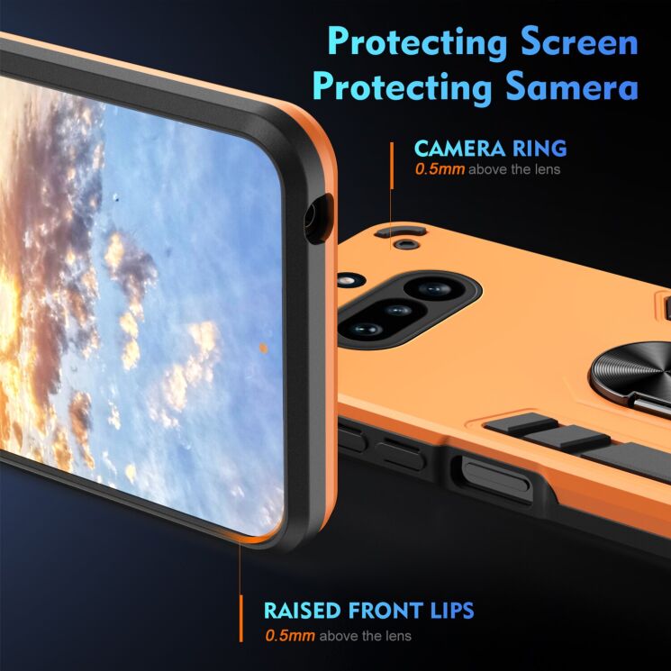 Захисний чохол Deexe Hybrid Shell для Nothing Phone (4a) - Green (411316G) Захисний чохол Deexe Hybrid Shell для Nothing Phone (4a) - Green: фото 3 з 7