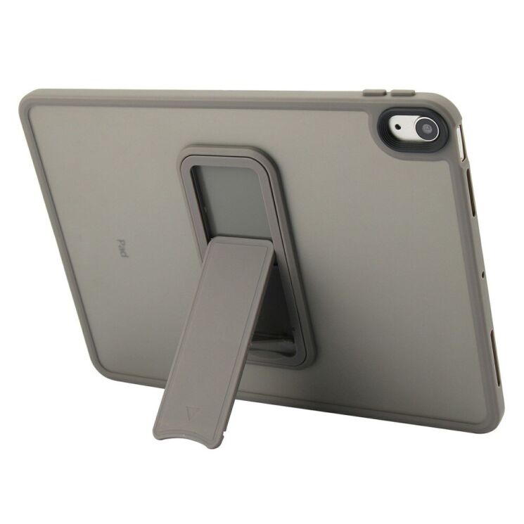 Защитный чехол Deexe Kick Shell для Apple iPad 10.9 (2022) / iPad 11 (2025) - Grey: фото 2 из 10