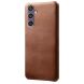 Захисний чохол Deexe Leather Back Cover для Samsung Galaxy S23 FE - Brown (334438Z). Фото 1 з 4