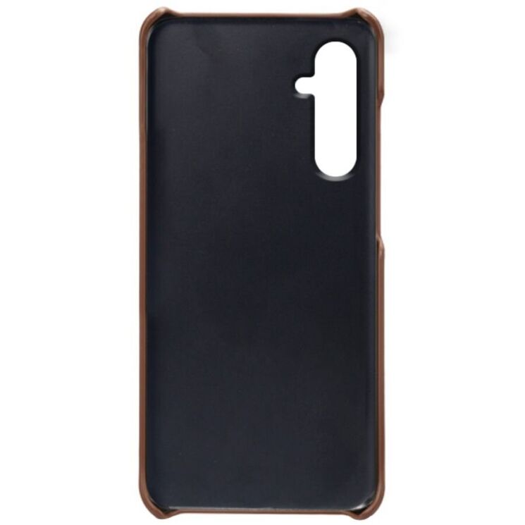 Захисний чохол Deexe Leather Back Cover для Samsung Galaxy S23 FE - Brown: фото 3 з 4