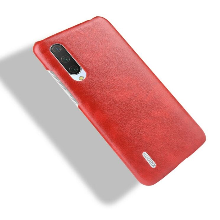 Захисний чохол Deexe Leather Back Cover для Xiaomi Mi CC9 / Mi 9 Lite - Red: фото 4 з 6