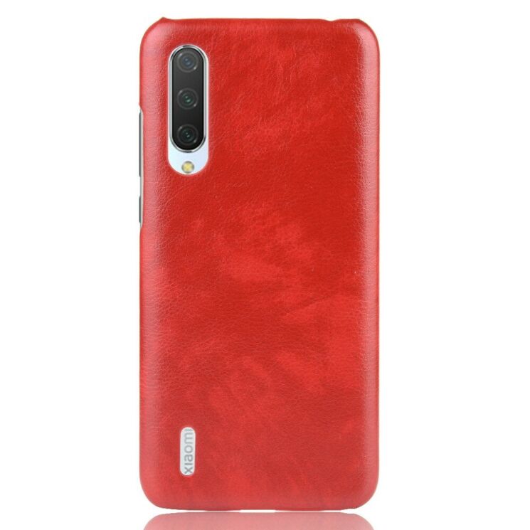 Захисний чохол Deexe Leather Back Cover для Xiaomi Mi CC9 / Mi 9 Lite - Red: фото 2 з 6