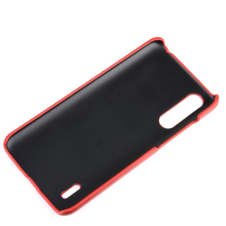 Захисний чохол Deexe Leather Back Cover для Xiaomi Mi CC9 / Mi 9 Lite - Red: фото 5 з 6