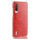 Захисний чохол Deexe Leather Back Cover для Xiaomi Mi CC9 / Mi 9 Lite - Red (243415R). Фото 3 з 6
