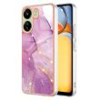 Защитный чехол Deexe Marble Style для Xiaomi Redmi 13C / Poco C65 - Light Purple (342560LV)