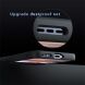 Защитный чехол Deexe Matte Skin для Motorola Edge 50 Neo - Transparent / Black (367150H). Фото 7 из 13