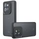 Защитный чехол Deexe Matte Skin для Motorola Edge 50 Neo - Transparent / Black (367150H). Фото 1 из 13