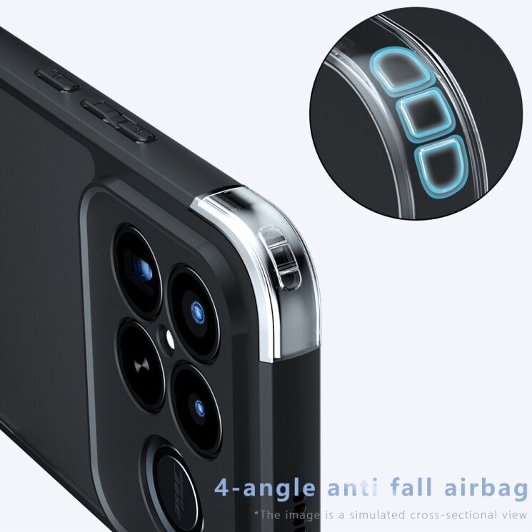 Защитный чехол Deexe Matte Skin для Xiaomi Poco F8 Ultra - Black: фото 8 из 14