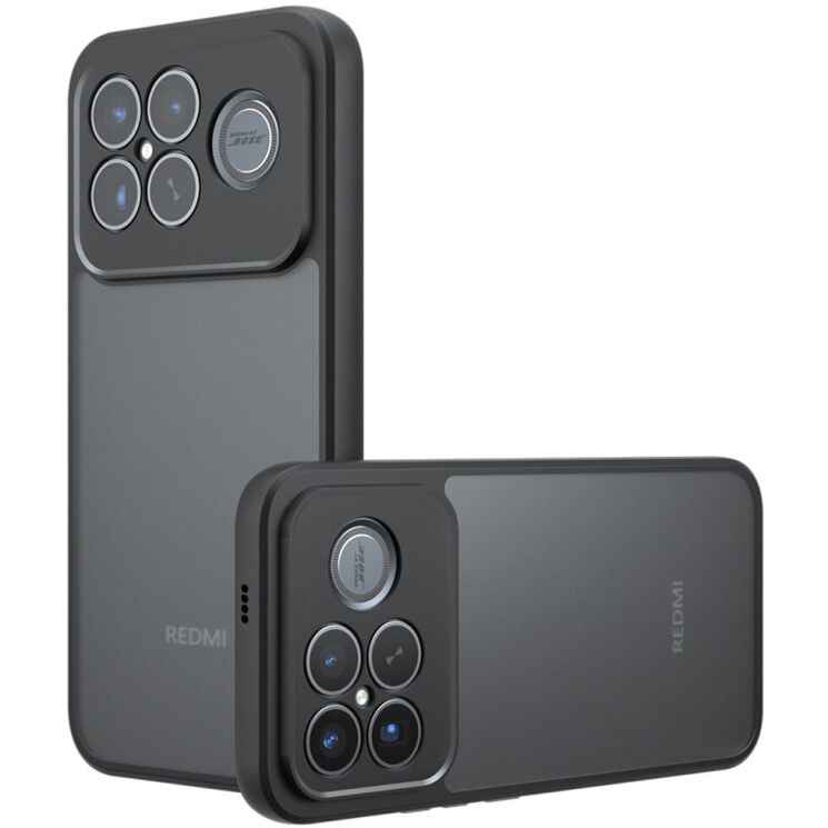 Защитный чехол Deexe Matte Skin для Xiaomi Poco F8 Ultra - Black: фото 2 из 14