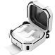 Защитный чехол Deexe Orbit Shield для Samsung Galaxy Buds 4 / Buds 4 Pro - Black / White (407421BW). Фото 2 из 8