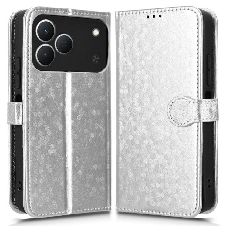 Защитный чехол Deexe Pegasus Cover для TECNO Spark 50 - Silver: фото 1 из 7