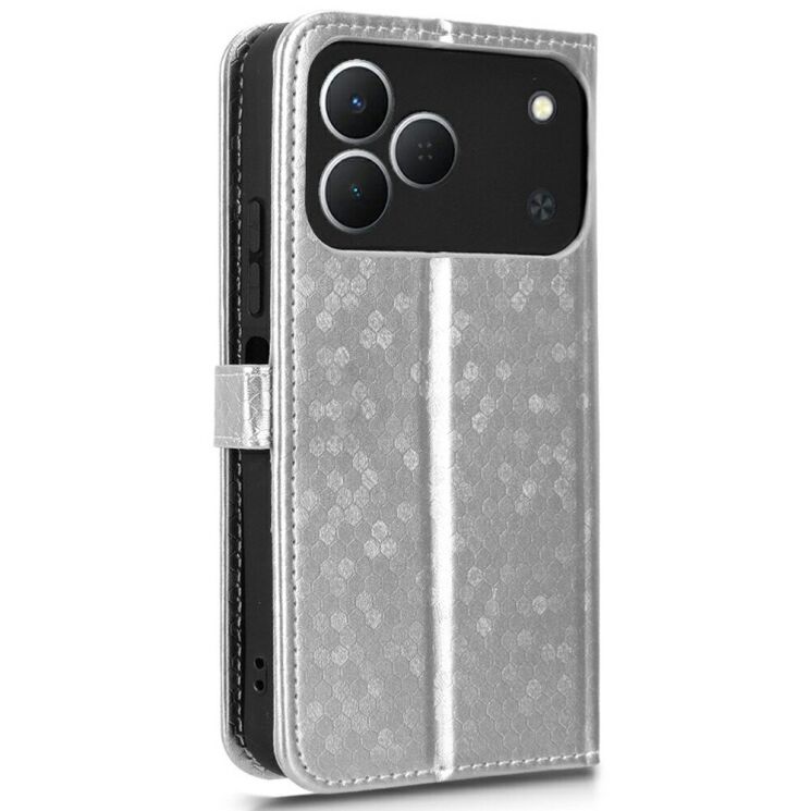 Защитный чехол Deexe Pegasus Cover для TECNO Spark 50 - Silver: фото 7 из 7