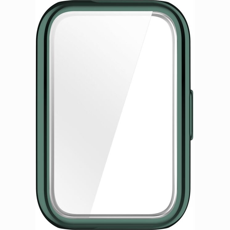 Защитный чехол Deexe Protective Frame для Huawei Band 11 - Electroplated Green (331001G) Защитный чехол Deexe Protective Frame для Huawei Band 11 - Electroplated Green: фото 6 из 7