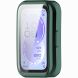 Защитный чехол Deexe Protective Frame для Huawei Band 11 - Electroplated Green (331001G). Фото 3 из 7