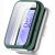 Защитный чехол Deexe Protective Frame для Huawei Band 11 - Electroplated Green: фото 1 из 7