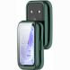 Защитный чехол Deexe Protective Frame для Huawei Band 11 - Electroplated Green (331001G). Фото 2 из 7