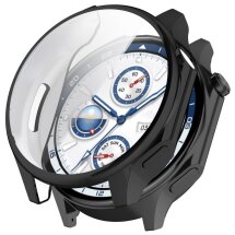Защитный чехол Deexe Protective Frame для OPPO Watch X / OnePlus Watch 2 - Black: фото 1 из 7