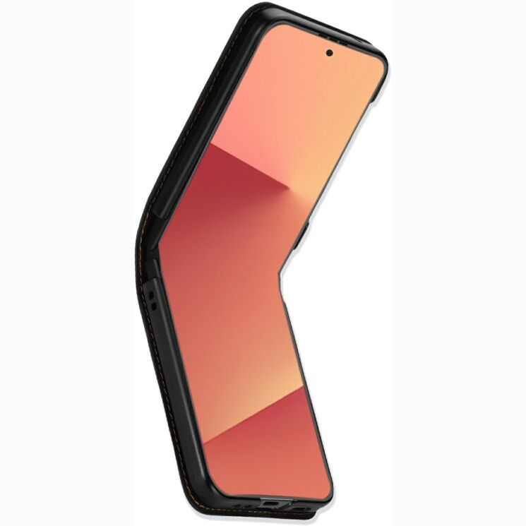 Захисний чохол Deexe Rhombus Card для Samsung Galaxy Flip 8 - Black: фото 3 з 6