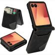 Захисний чохол Deexe Rhombus Card для Samsung Galaxy Flip 8 - Black (423521B)