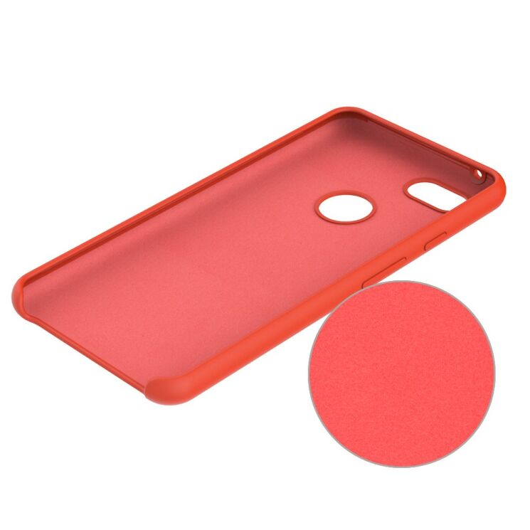 Защитный чехол Deexe Silicone Case для Google Pixel 3 - Red: фото 5 из 5