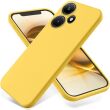 Захисний чохол Deexe Silicone Case для Infinix Hot 30 - Yellow (336903Y)