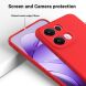 Защитный чехол Deexe Silicone Case для OPPO Reno 13 Pro 5G - Black (376726B). Фото 4 из 8