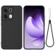 Защитный чехол Deexe Silicone Case для OPPO Reno 13 Pro 5G - Black (376726B). Фото 1 из 8