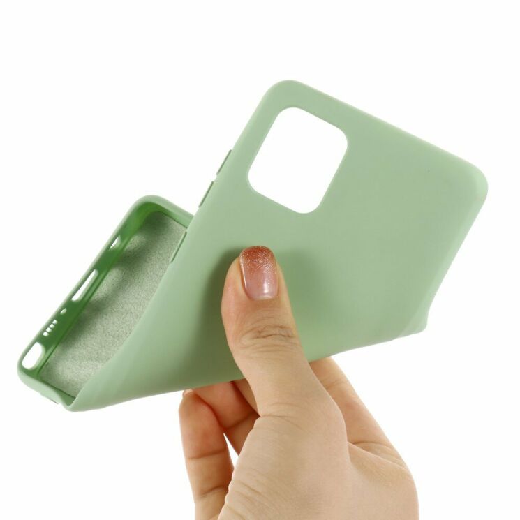 Защитный чехол Deexe Silicone Case для Samsung Galaxy Note 10 Lite (N770) - Green: фото 4 из 5