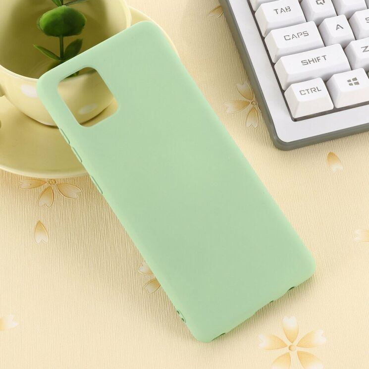 Защитный чехол Deexe Silicone Case для Samsung Galaxy Note 10 Lite (N770) - Green: фото 5 из 5