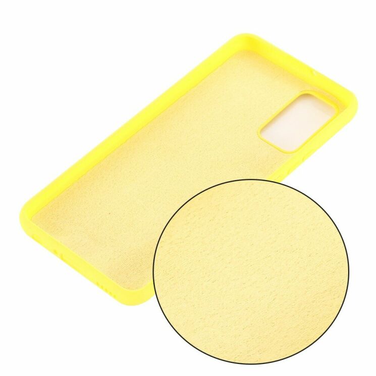 Защитный чехол Deexe Silicone Case для Samsung Galaxy Note 20 (N980) - Yellow: фото 2 из 5
