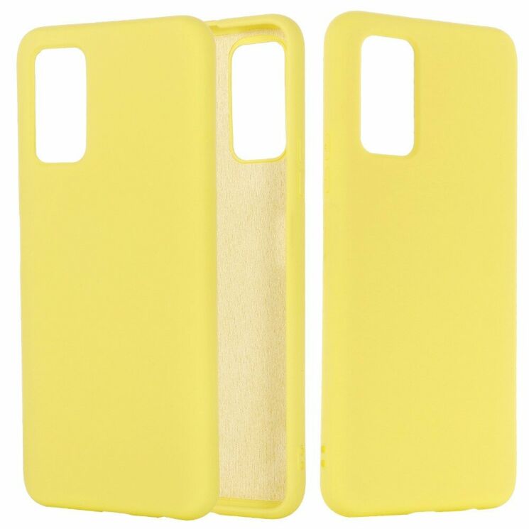 Защитный чехол Deexe Silicone Case для Samsung Galaxy Note 20 (N980) - Yellow: фото 1 из 5