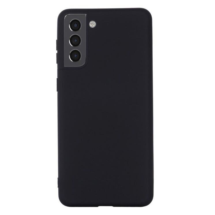 Силиконовый (TPU) чехол Deexe Silicone Case для Samsung Galaxy S22 Plus - Black: фото 3 из 4