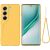 Захисний чохол Deexe Silicone Case для TECNO Camon 40 (CM5) - Yellow: фото 1 з 9