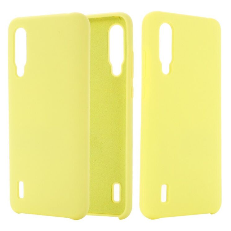 Захисний чохол Deexe Silicone Case для Xiaomi Mi A3 / Mi CC9e - Yellow: фото 1 з 6