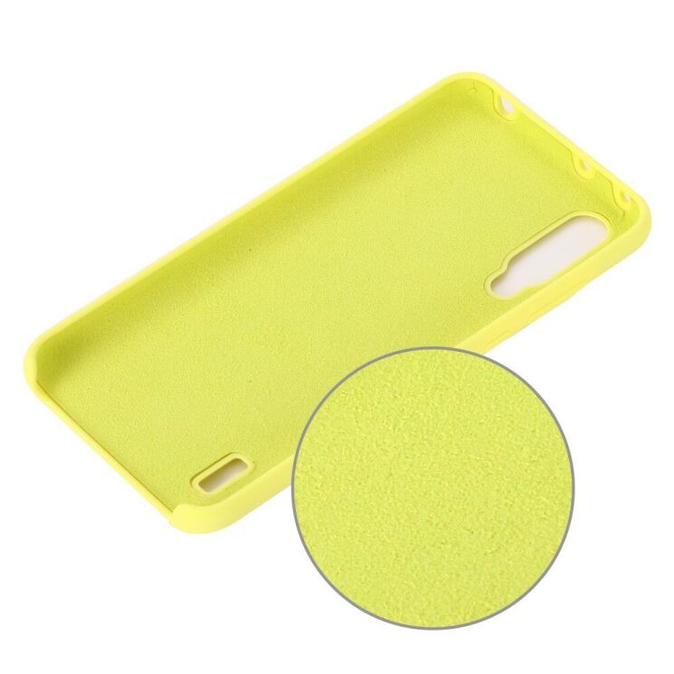 Захисний чохол Deexe Silicone Case для Xiaomi Mi A3 / Mi CC9e - Yellow: фото 3 з 6