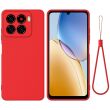 Защитный чехол Deexe Silicone Case для ZTE Blade A56 - Red (391113R)
